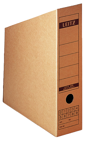 Esselte Leitz Archiv-Stehsammler Premium braun 10 Stück