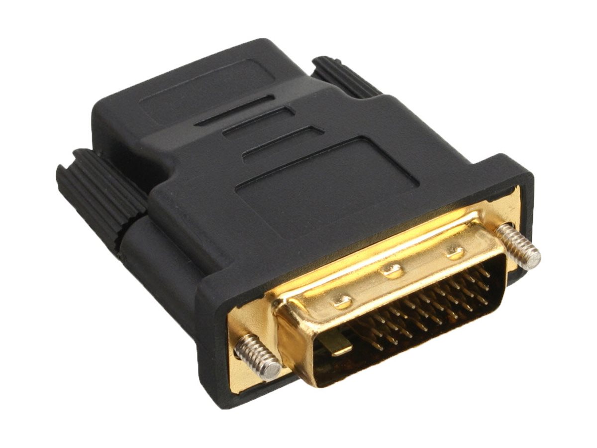 INLINE DVI-HDMI Adapter DVI Stecker auf HDMI Buchse vergoldete Kontakte