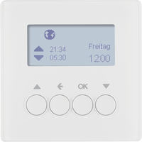 Berker Jalousie-Schaltuhr 85741129 polarweiss samt Berker Jalousie-Schaltuhr 85741129 polarweiss samt