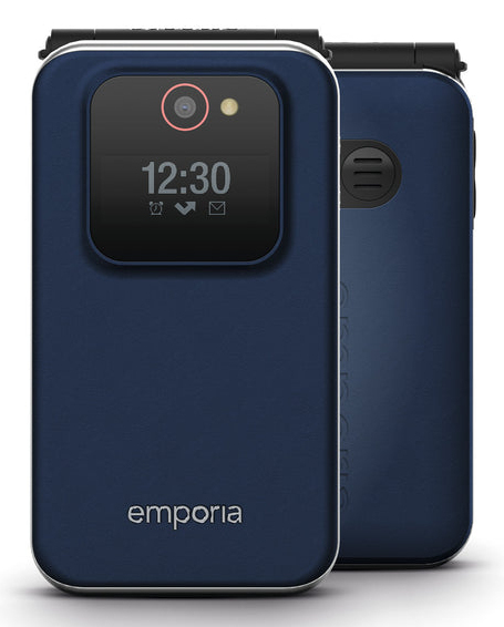 Emporia emporiaJOY V228, LTE4G, V3, Grosstastenklapphandy, blueberry
