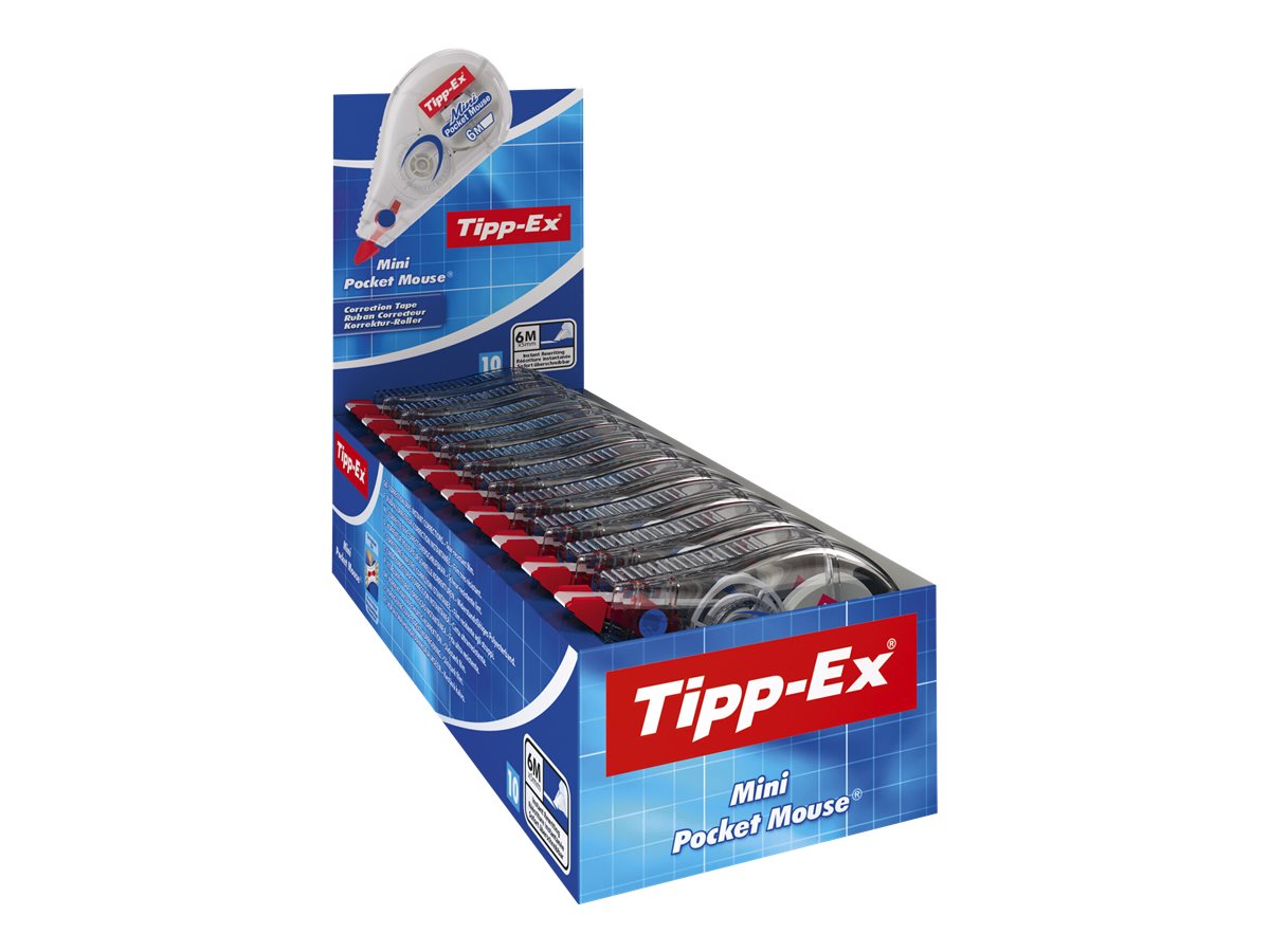 Tipp-Ex Korrekturroller Mini Pocket Mouse 5,0 mm Tipp-Ex Korrekturroller Mini Pocket Mouse 5,0 mm