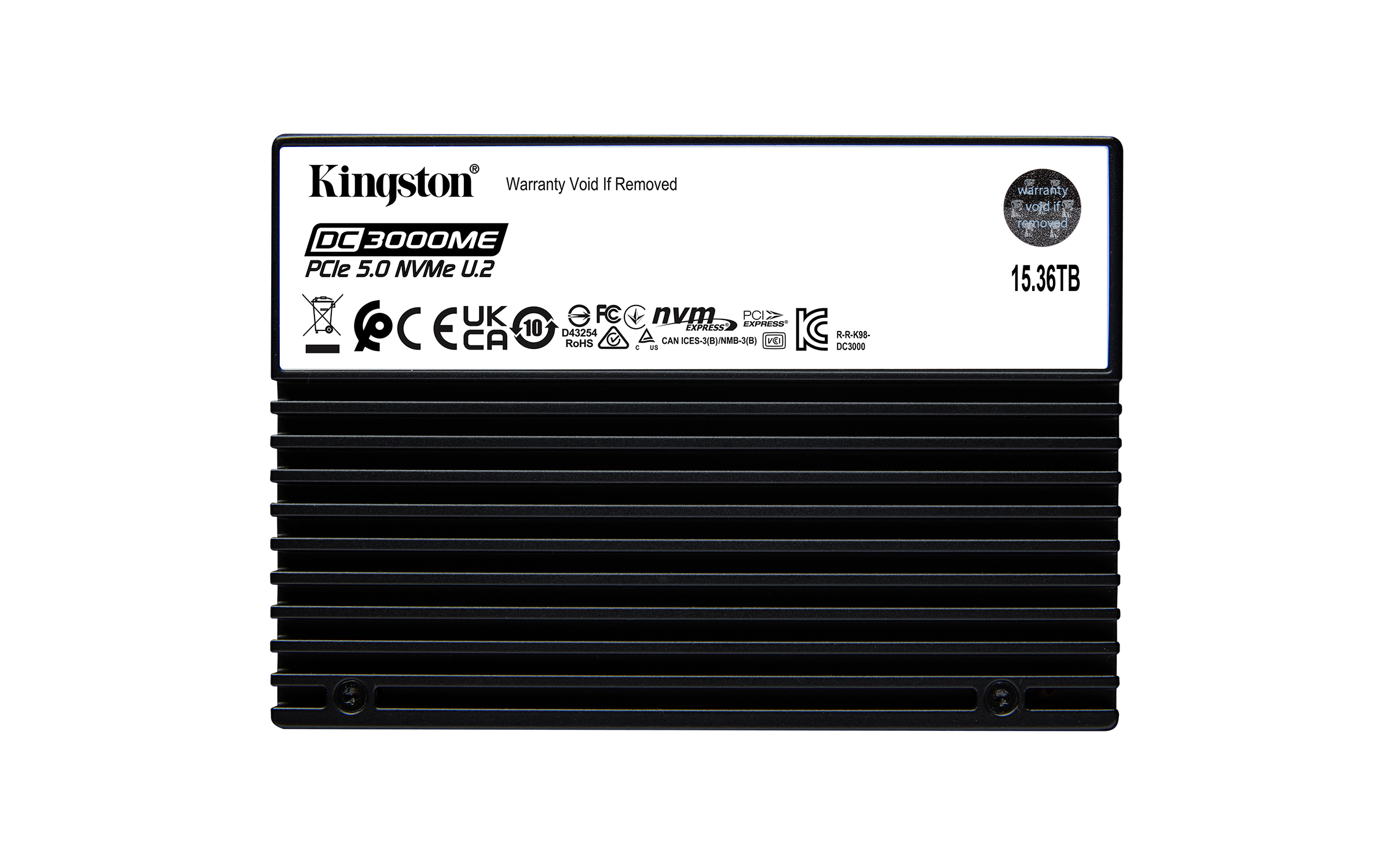 Kingston DC3000ME 15.36 TB NVMe Gen5 U.2
