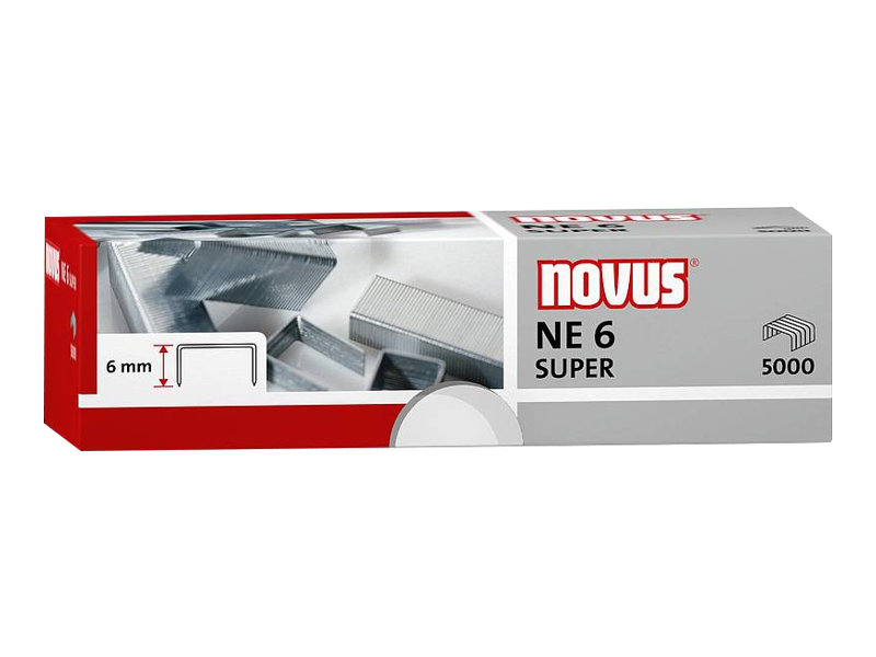 1.000 novus Heftklammern 23/6