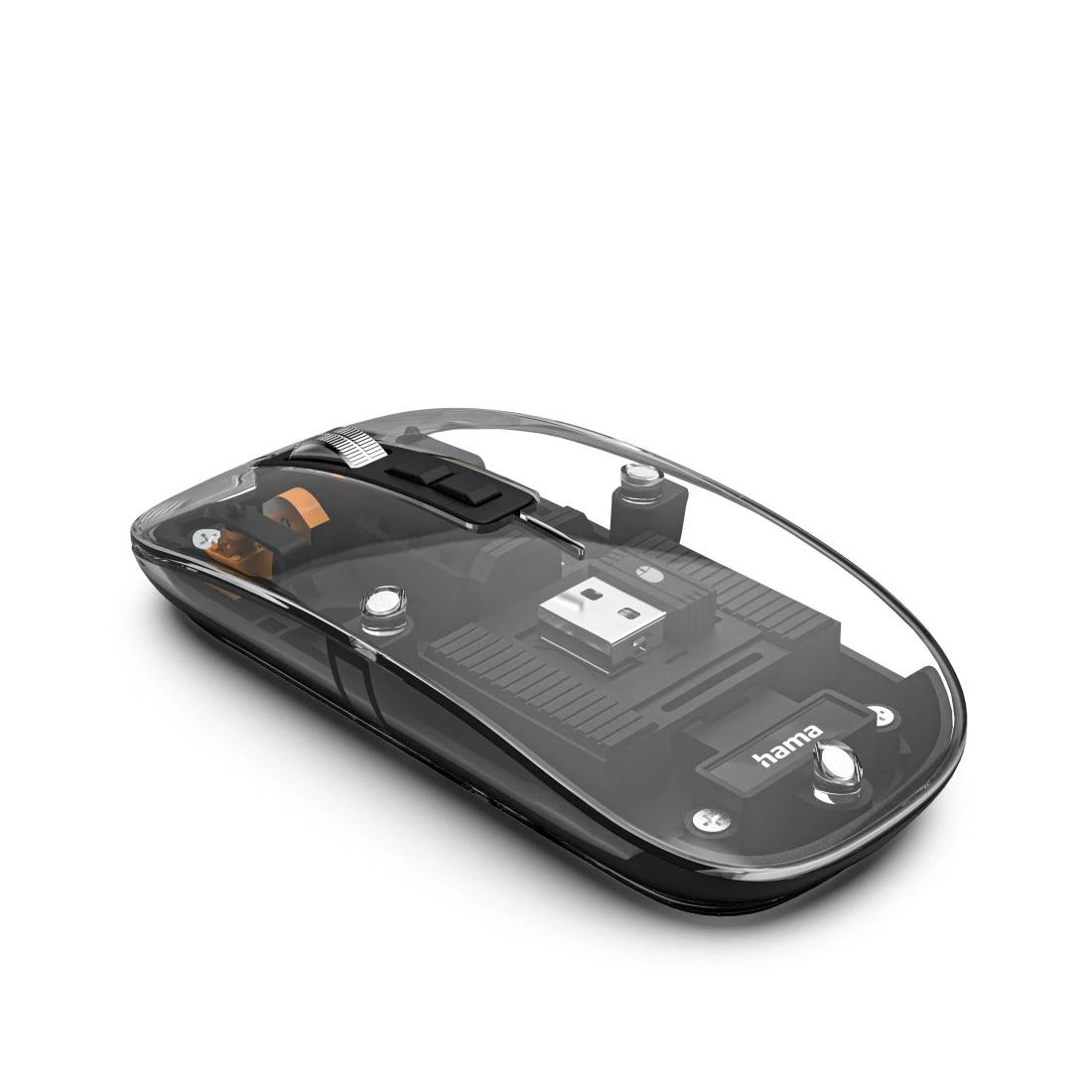 Hama WM-600 Multi-Device kabellos Transparent