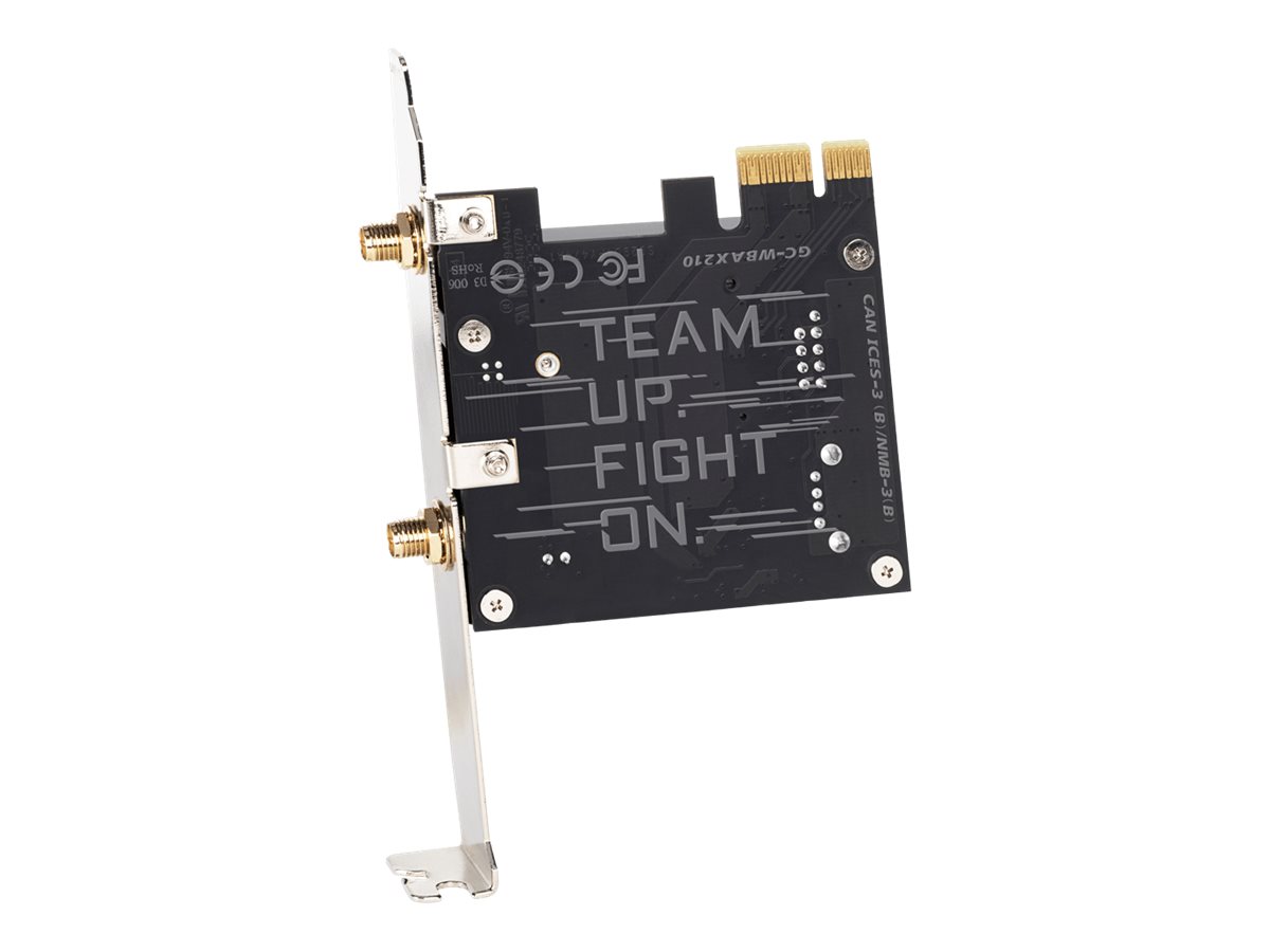 GIGABYTE WiFi and Bluetooth card Intel WiFi 6E AX210 built in GIGABYTE WiFi and Bluetooth card Intel WiFi 6E AX210 built in