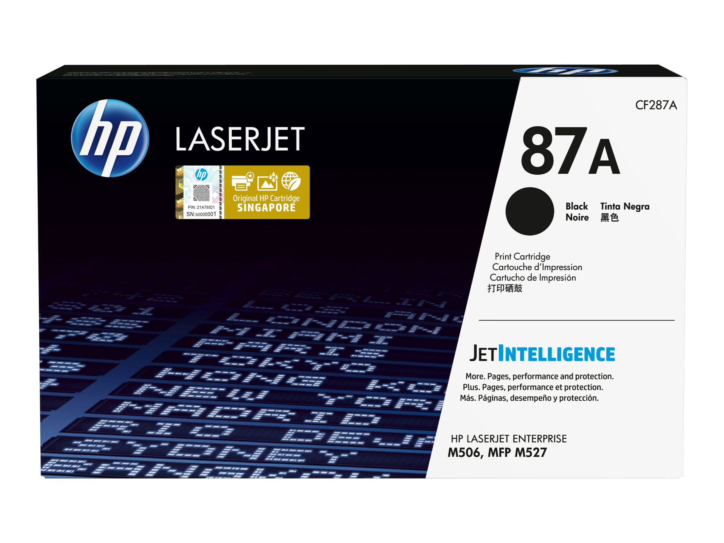 HP 87A (CF287A) schwarz Tonerkartusche