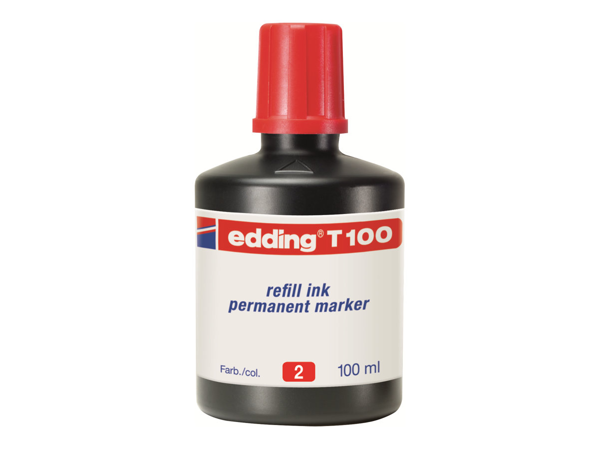 edding Nachfülltusche T100 rot