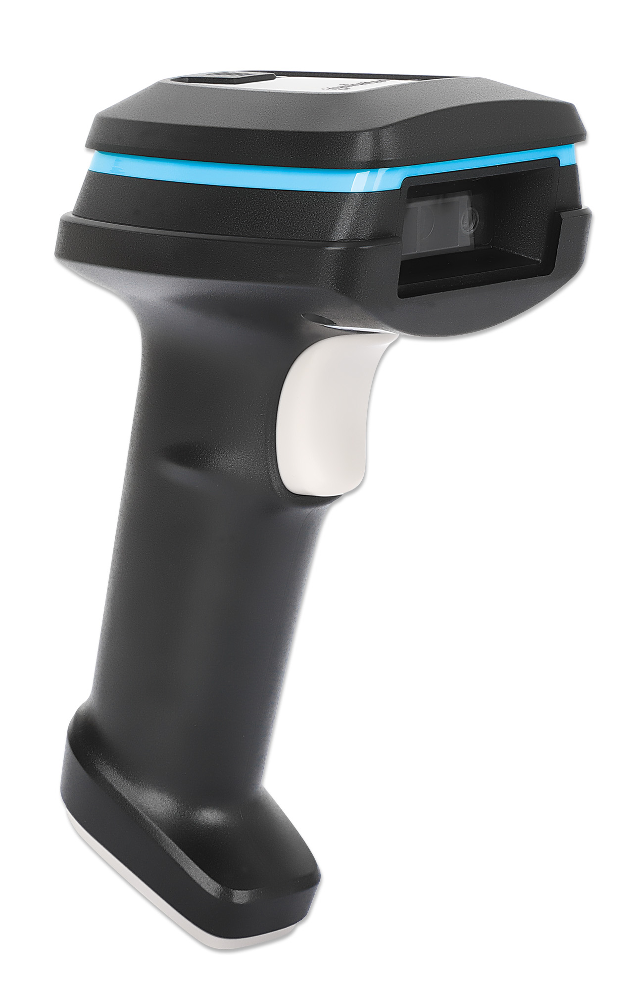 MANHATTAN 2D Long Range LEDBarcodescanner 50 mm Scanreichweite abnehmbares 1,8 m USBAKabel 60 Scanssec 100K Lux Schutzart IP52