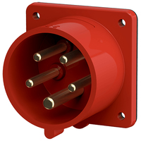 Mennekes Anbaustecker 1408 16A5P 6H400V TA IP44 Mennekes Anbaustecker 1408 16A5P 6H400V TA IP44