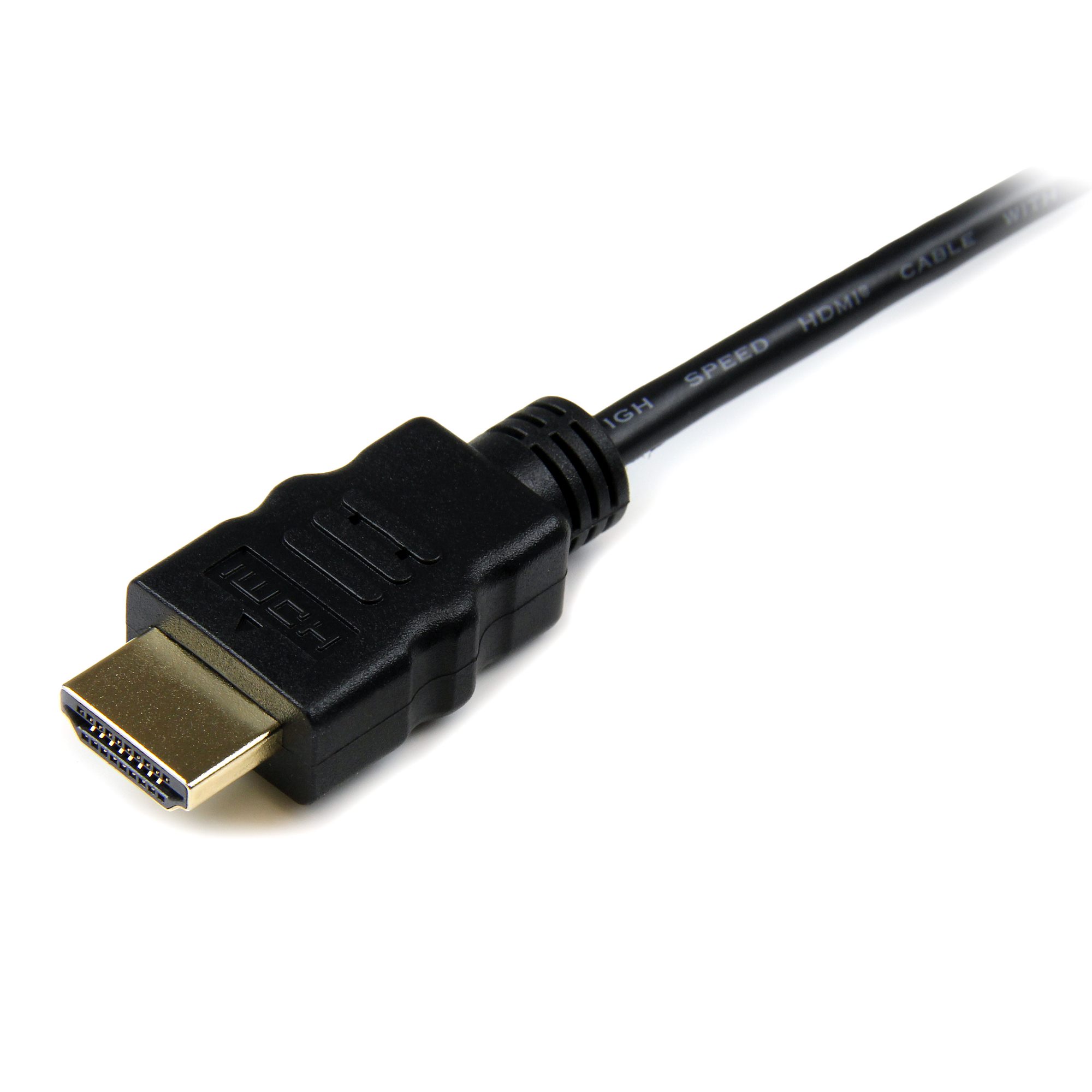 STARTECHCOM 1 m High Speed HDMIKabel mit Ethernet HDMI auf HDMI Micro SteckerStecker