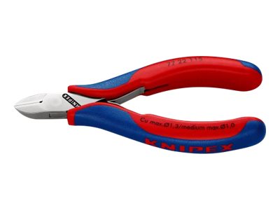 Knipex ElektronikSeitenschneider spiegelpol 115mm Schneide ohne Facette