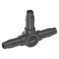 GARDENA Anschlussstueck fuer Tropfschlauch Micro-Drip-System T-Stueck 4,6 mm (3/16), 10 St. GARDENA Anschlussstueck fuer Tropfschlauch Micro-Drip-System T-Stueck 4,6 mm (3/16), 10 St.