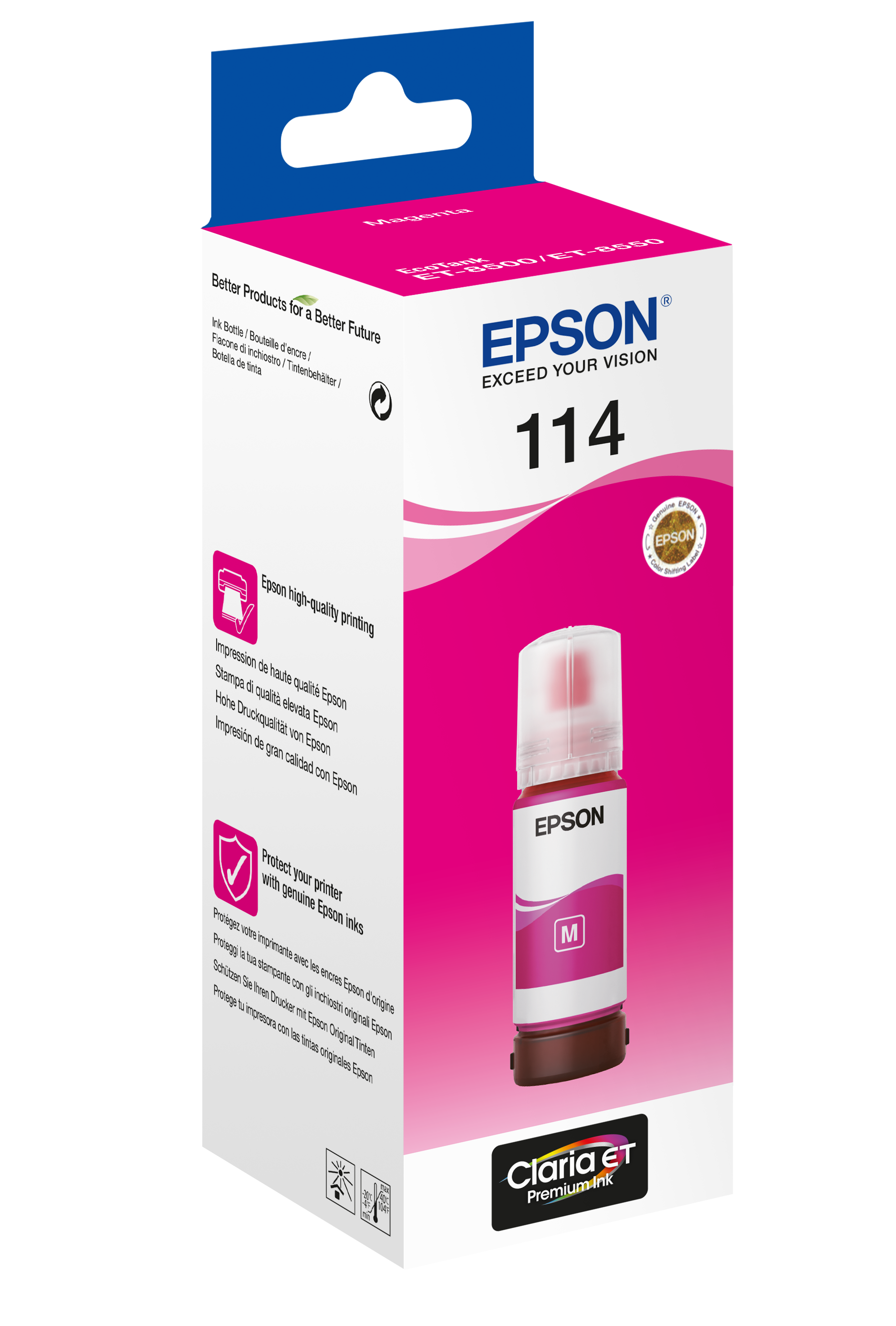 C13T07B340 EPSON ET114 EcoTank Tinte