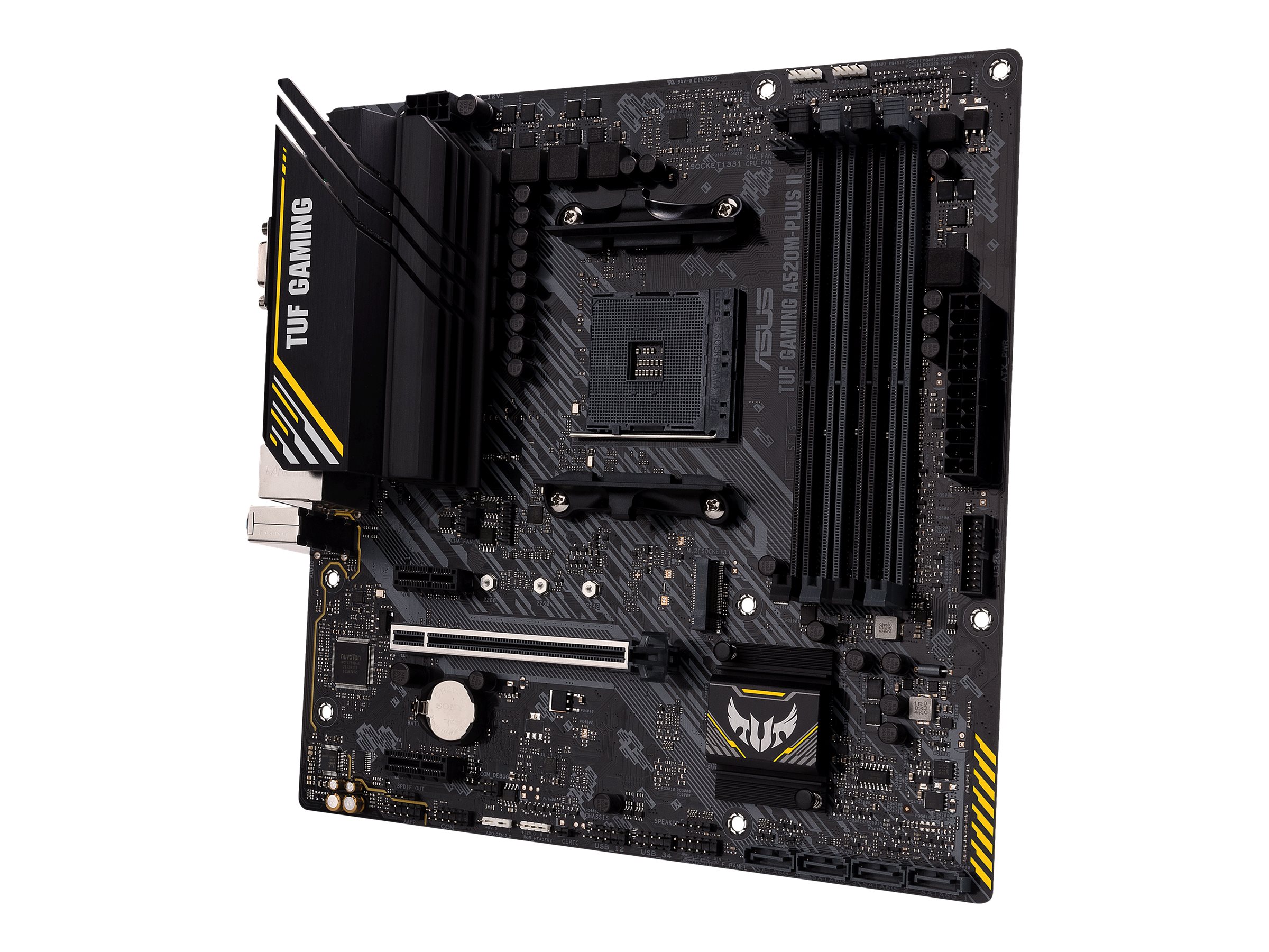 ASUS TUF GAMING A520M-PLUS II AMD A520 microATX 4DDR4
