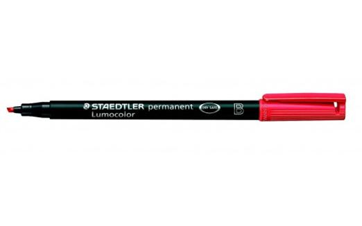 STAEDTLER Lumocolor® Folienstift rot 1,0 - 2,5 mm permanent STAEDTLER Lumocolor® Folienstift rot 1,0 - 2,5 mm permanent
