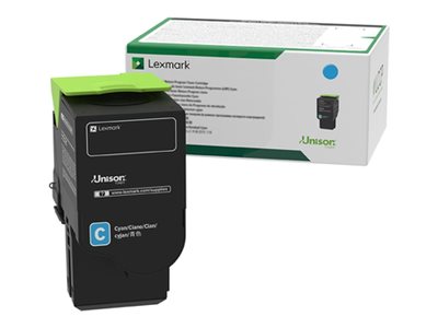 78C2UC0 LEXMARK CS/CX Toner cyan HC 78C2UC0 LEXMARK CS/CX Toner cyan HC