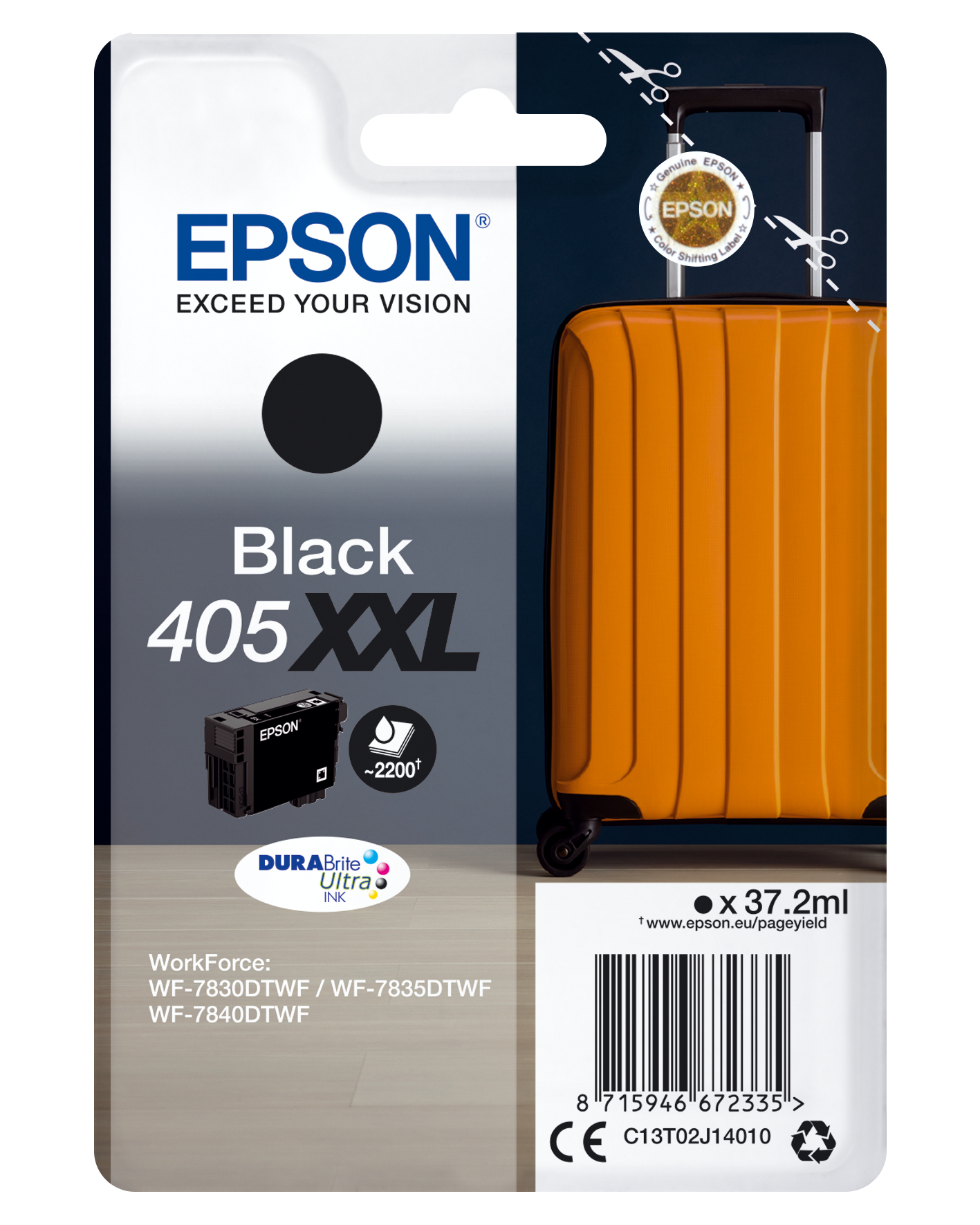 C13T02J14010 EPSON Nr405XXL WF Tinte