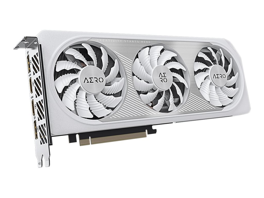 Gigabyte GeForce RTX 4060 AERO OC 8G - Grafikkarten - GeForce RTX 4060 - 8 GB