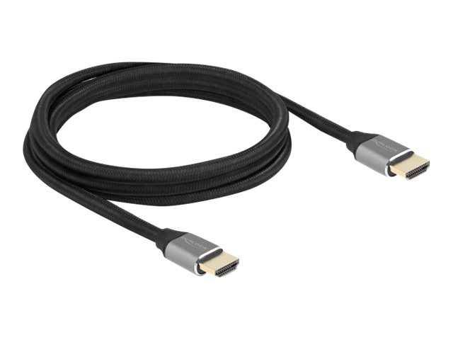 Delock Ultra High Speed HDMI Kabel 48 Gbps 8K 60 Hz grau 2 m zertifiziert Delock Ultra High Speed HDMI Kabel 48 Gbps 8K 60 Hz grau 2 m zertifiziert