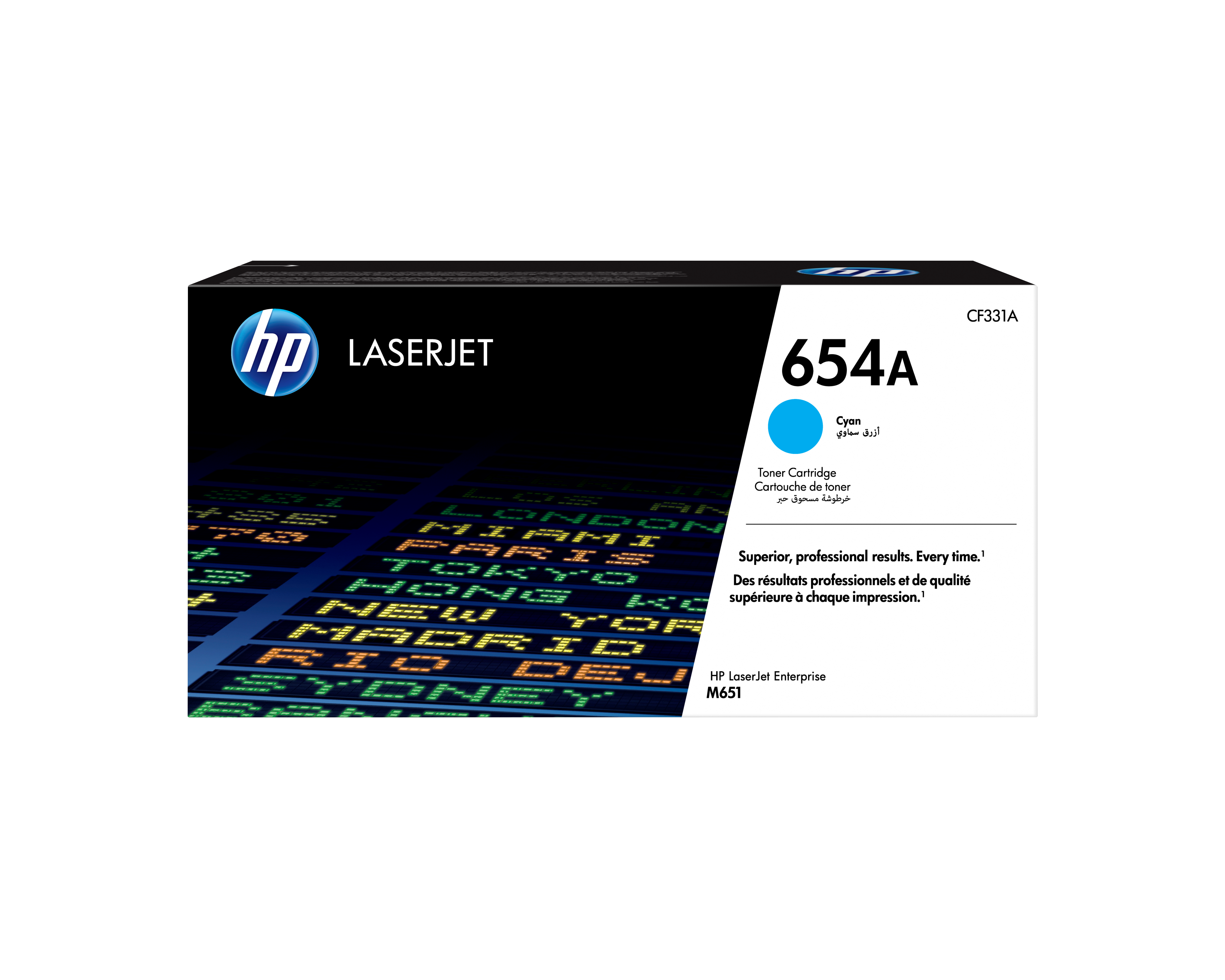 HP LaserJet 654A Cyan original