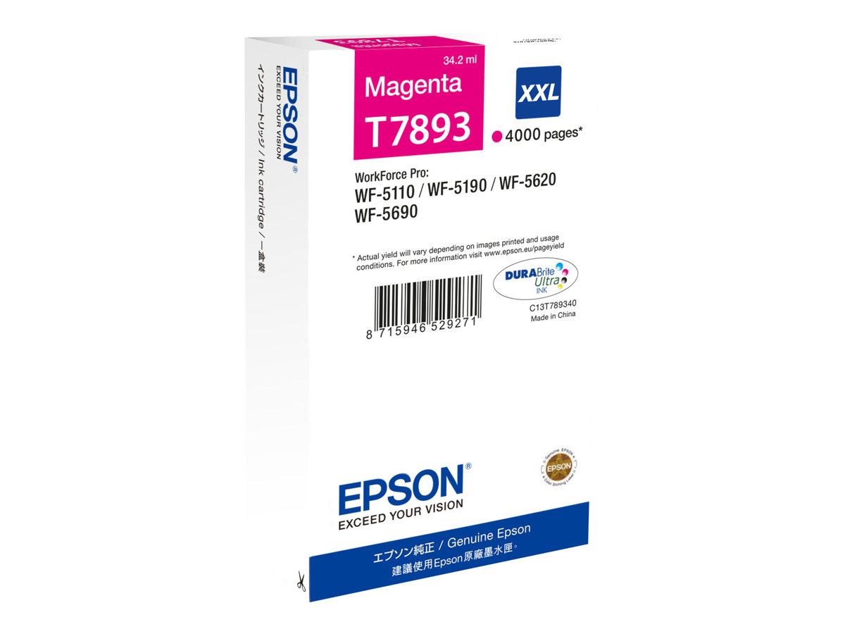 C13T789340 EPSON WF Tinte magenta EHC C13T789340 EPSON WF Tinte magenta EHC