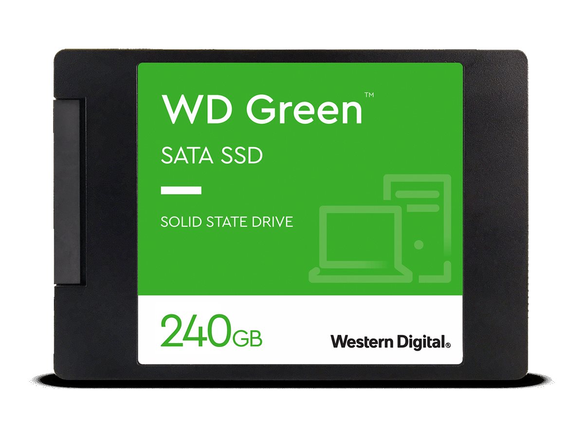 WD Green SATA 240GB Internal SSD Solid State Drive - SATA 6Gb/s 6,4cm 2,5Zoll - WDS240G3G0A