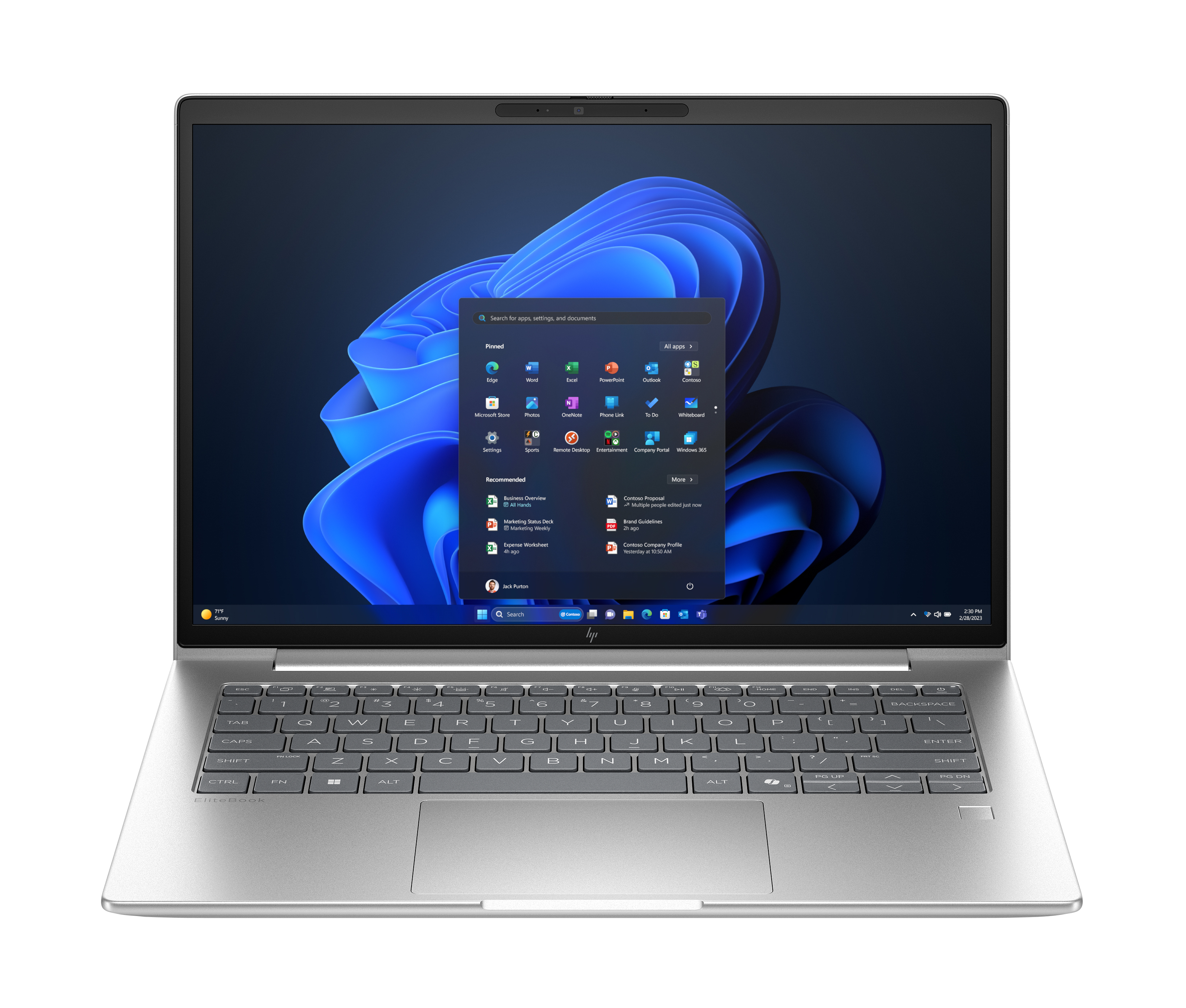 HP EliteBook 6 G1a 14 Zoll AMD Ryzen 5 230 16 GB RAM 512 GB SSD