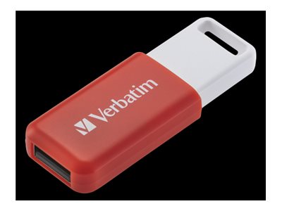 Verbatim USB-Stick 2.0 DataBar 16GB rot