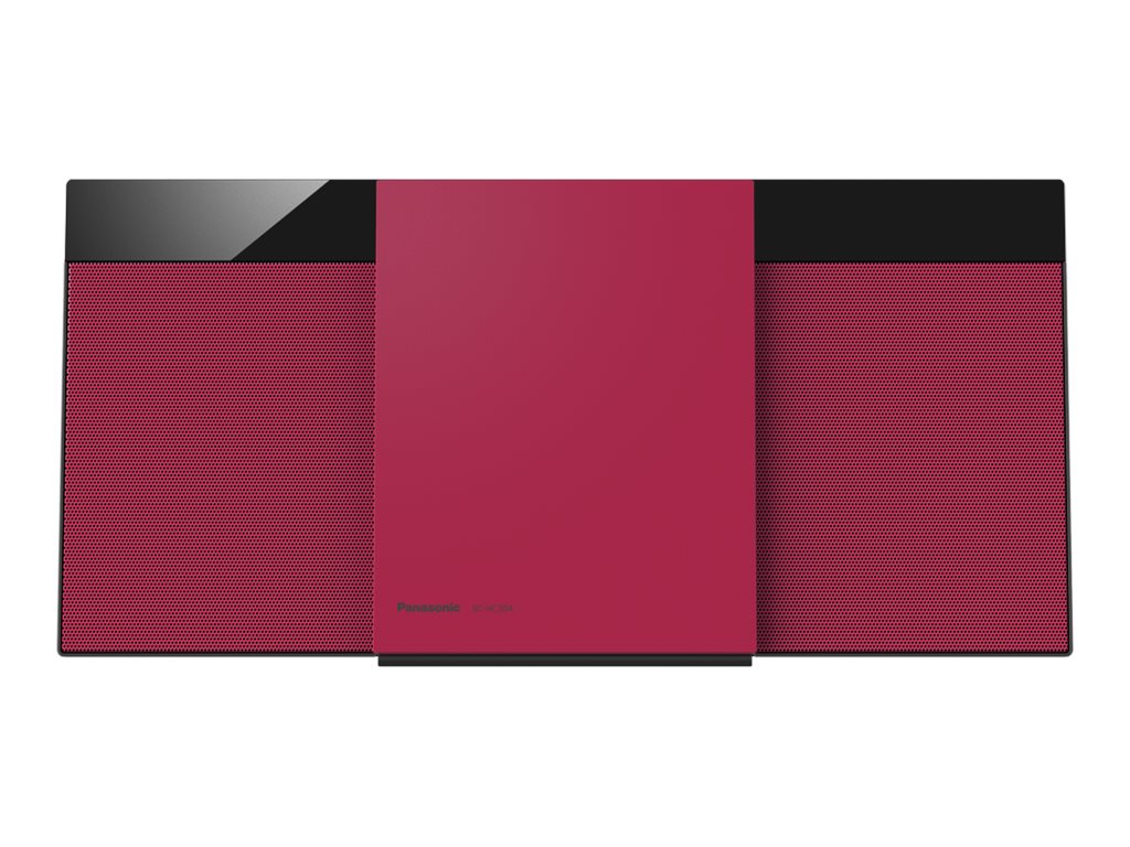 Panasonic SCHC304EGR Bluetooth, CD, Radio red