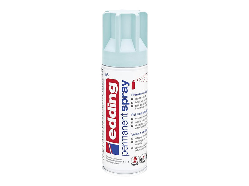 edding 5200 Acrylspray Sprühfarbe pastellblau matt, 1 St