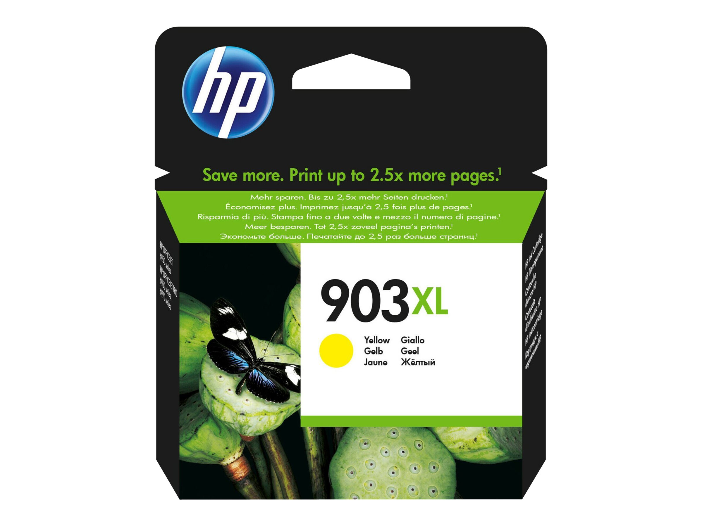 HP 903XL original Ink cartridge T6M11AE BGX Yellow High Yield 825 Pages HP 903XL original Ink cartridge T6M11AE BGX Yellow High Yield 825 Pages