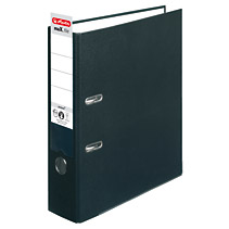 herlitz maX.file protect Ordner schwarz Kunststoff 8,0 cm DIN A4