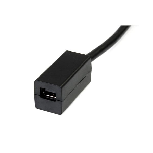 StarTech.com 15cm DisplayPort auf Mini DisplayPort Adapter - 1 x DP (20 pin) (Stecker) 1 x Mini DP (20 pin) (Buchse) - DisplayPort-Adapter - 15.2 cm