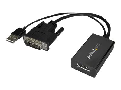 STARTECH.COM DVI to DisplayPort Adapter with USB Power - 1920 x 1200 STARTECH.COM DVI to DisplayPort Adapter with USB Power - 1920 x 1200