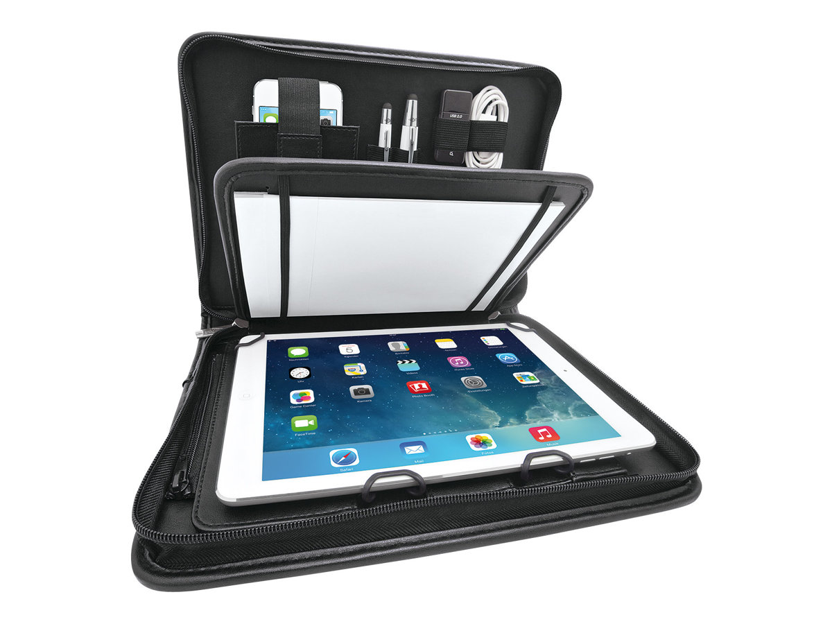 WEDO Elegance Tablet-Organizer fÃ¼r MarkenunabhÃ¤ngig Tablets bis 26,67 cm (10,5) schwarz