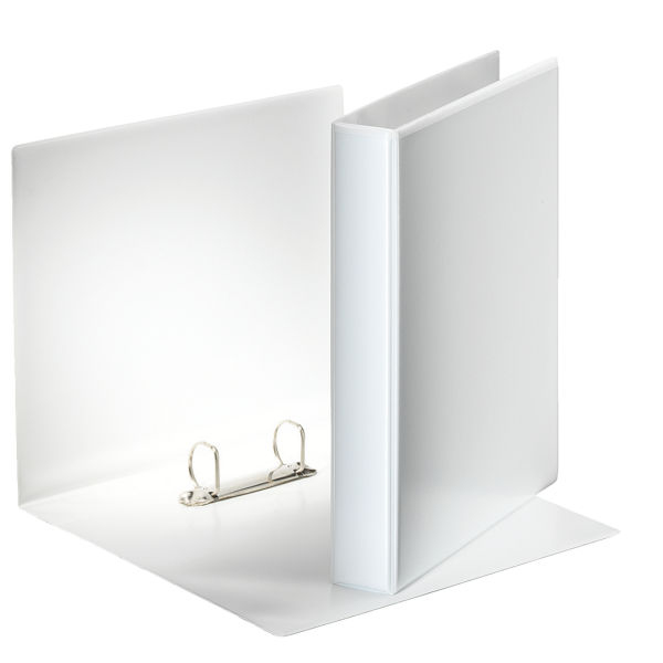 Esselte Praesentationsringbuecher 2Ringe weiss 5,1 cm DIN A4, 10 St