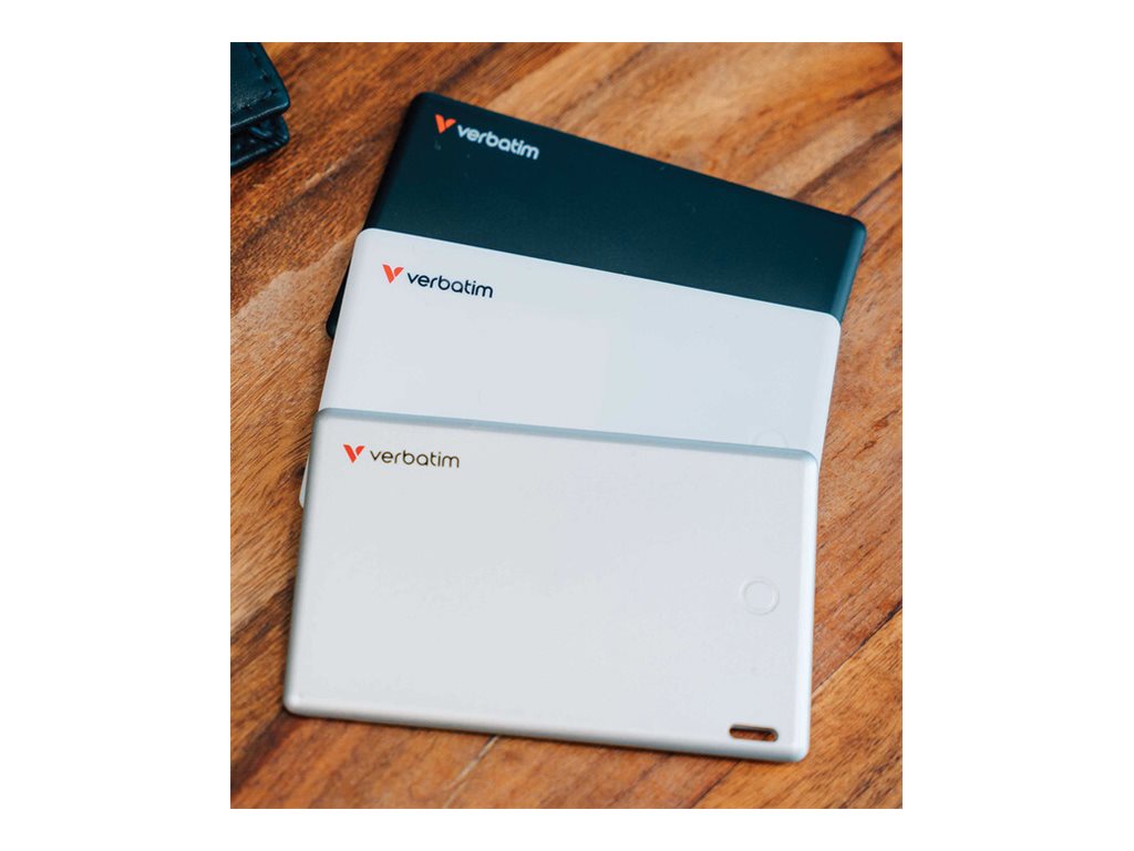 Verbatim My Finder Bluetooth Finder Schwarz Silber Weiß