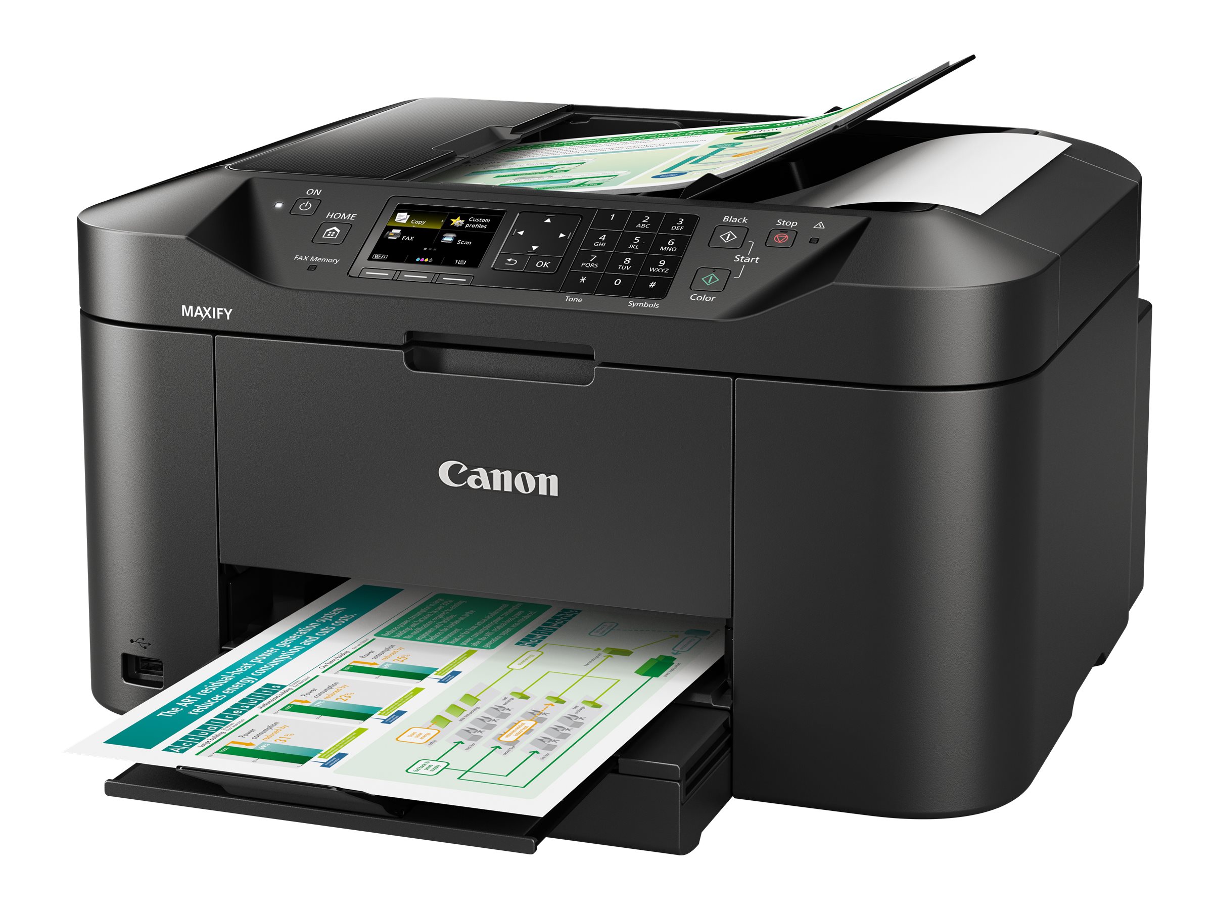 Canon MAXIFY MB2150 4 in 1 Tintenstrahl-Multifunktionsdrucker schwarz Canon MAXIFY MB2150 4 in 1 Tintenstrahl-Multifunktionsdrucker schwarz