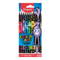 maped COLOURPEPS MONSTER Buntstifte farbsortiert, 24 St. maped COLOURPEPS MONSTER Buntstifte farbsortiert, 24 St.