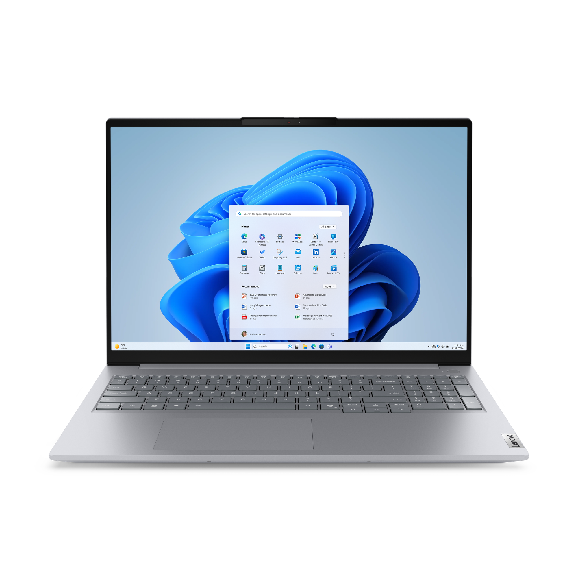 Lenovo ThinkBook 16 G8 IAL 16 Zoll Intel Core Ultra 7 255H 16 GB RAM 512 GB SSD