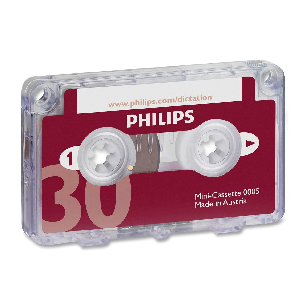 PHILIPS Diktierkassette 2x 15 Min, 1 St