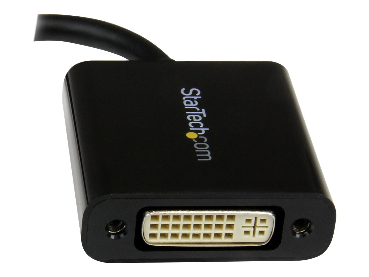 StarTech Mini DisplayPort to DVI Video Adapter Converter Black Mini DP to DVI 1920x1200