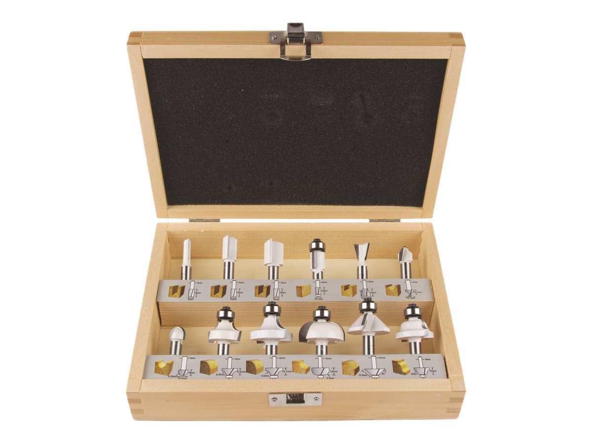 makita D-53556 Fräser-Set 12-teilig makita D-53556 Fräser-Set 12-teilig