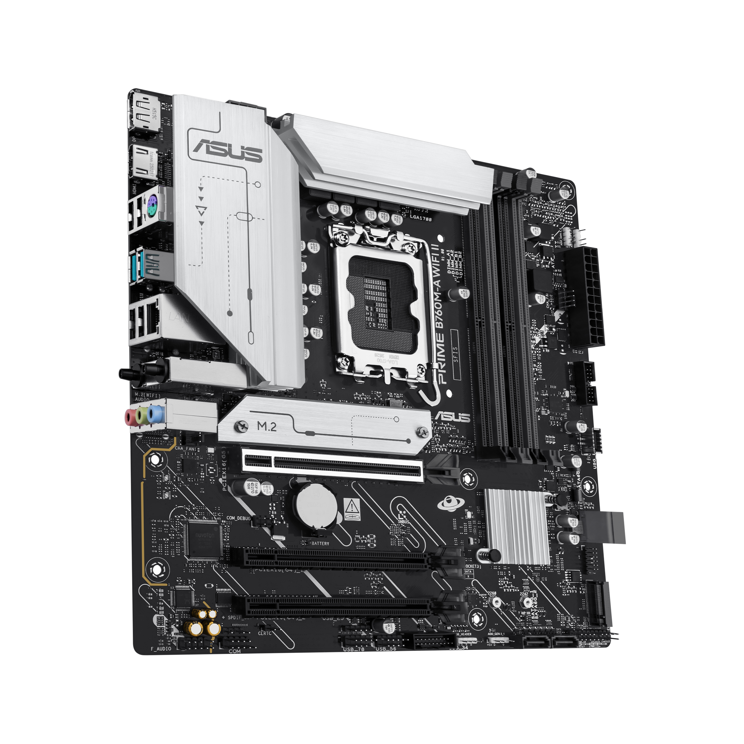ASUS PRIME B760M-A WIFI II micro ATX LGA1700 Wi-Fi 6E