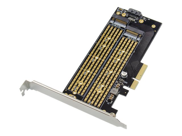 DIGITUS M.2 NGFF / NMVe SSD PCI Express 3.0 (x4) Add-On Karte