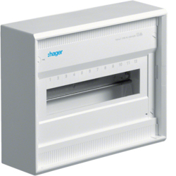 Hager AP-Verteiler VA12CN m. Schnellsteckkle Hager AP-Verteiler VA12CN m. Schnellsteckkle