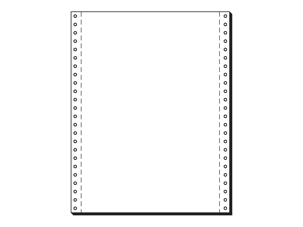SIGEL Endlospapier A4 hoch 1fach, 70 gqm weiß 2000 Blatt