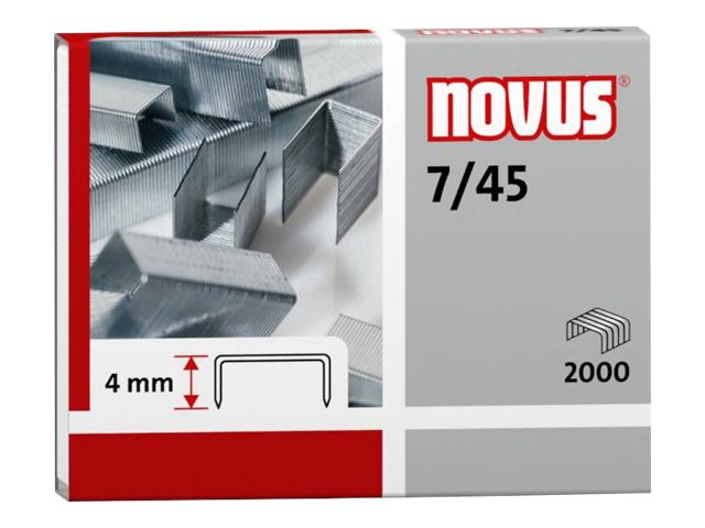 novus Heftklammern 7/45 novus Heftklammern 7/45