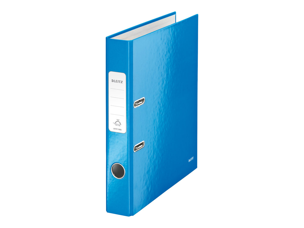 LEITZ Ordner blau Karton 5,0 cm DIN A4
