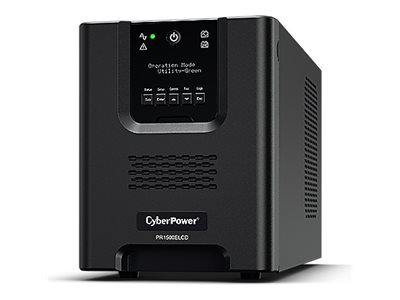 CYBERPOWER  PR1500ELCD Line-Interactive 1500VA/1350W  Sinsuwelle AVR LCD Ausgang(8) IEC RS232 USB HID EPO SNMP EnergyStar SMT1500i